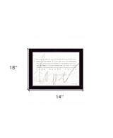 Love Never Fails 1 Black Framed Print Wall Art - Homeroots - Flyclothing LLC