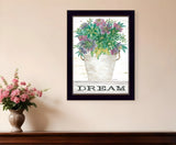 Dream Succulents 1 Black Framed Print Wall Art - Homeroots - Flyclothing LLC