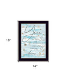 You Can Never 1 Black Framed Print Wall Art - Homeroots - Flyclothing LLC