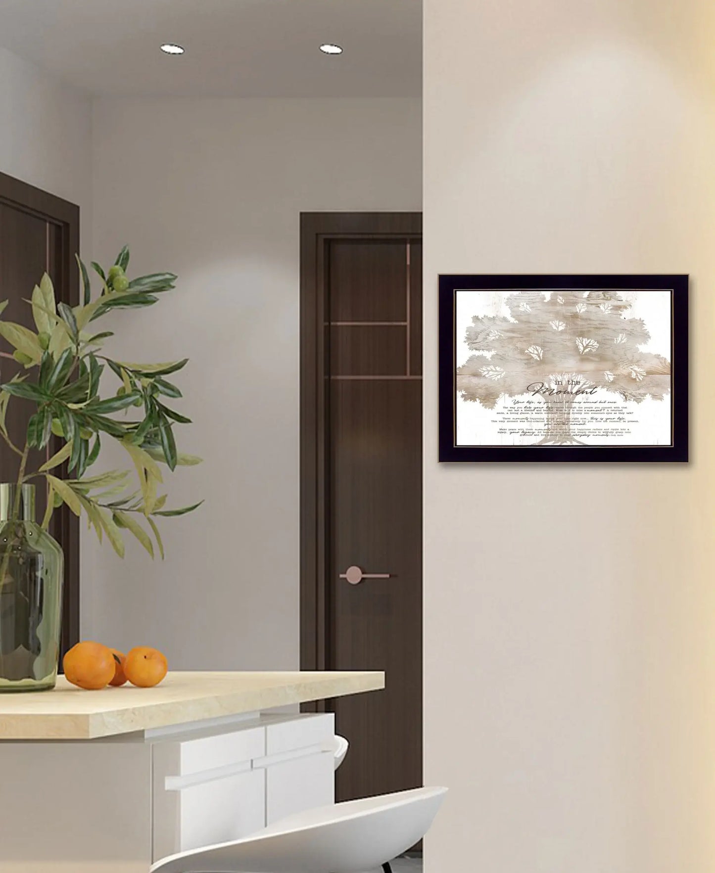 In the Moment 1 Black Framed Print Wall Art - Homeroots - Flyclothing LLC
