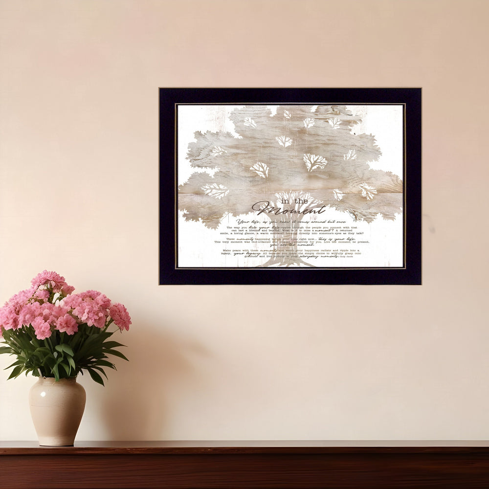 In the Moment 1 Black Framed Print Wall Art - Homeroots