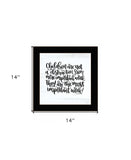 The Most Important Work 1 Black Framed Print Wall Art - Homeroots - Flyclothing LLC