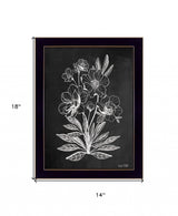 Vintage Chalkboard 1 Black Framed Print Wall Art - Homeroots - Flyclothing LLC