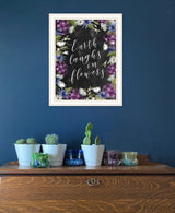 Earth Laughs in Flowers 2 White Framed Print Wall Art - Homeroots - Flyclothing LLC