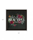 Cherish the Moments 1 Black Framed Print Wall Art - Homeroots