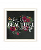 Cherish the Moments 2 White Framed Print Wall Art - Homeroots