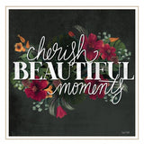 Cherish the Moments 2 White Framed Print Wall Art - Homeroots