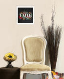 Have Faith 1 White Framed Print Wall Art - Homeroots