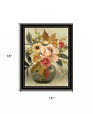 Autumn Bouquet 1 Black Framed Print Wall Art - Homeroots - Flyclothing LLC