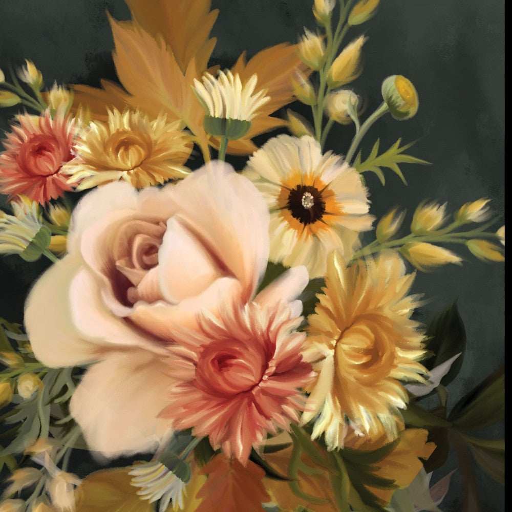 Romantic Autumn I 1 Black Framed Print Wall Art - Homeroots - Flyclothing LLC