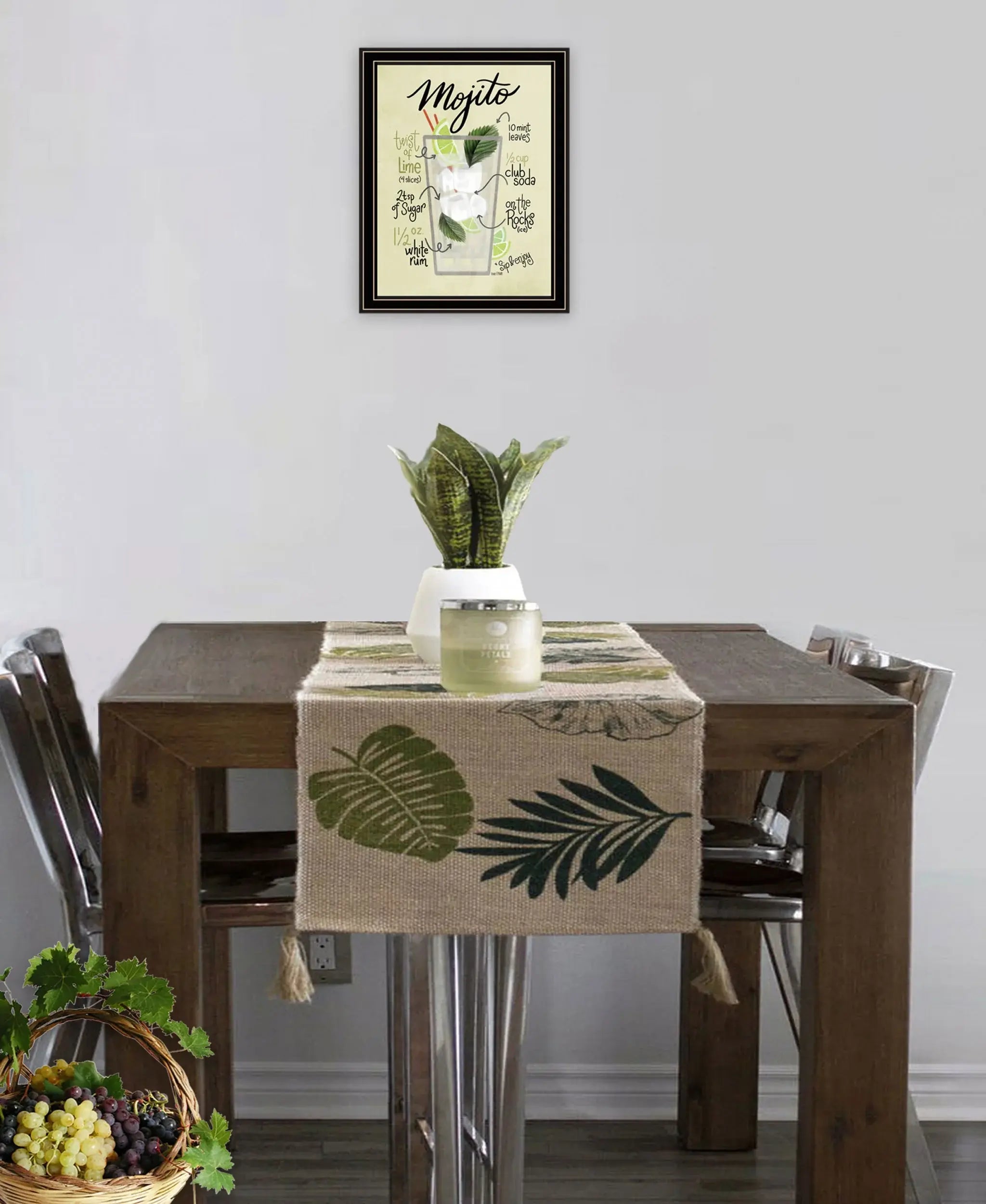 Mojito 1 Black Framed Print Wall Art - Homeroots - Flyclothing LLC