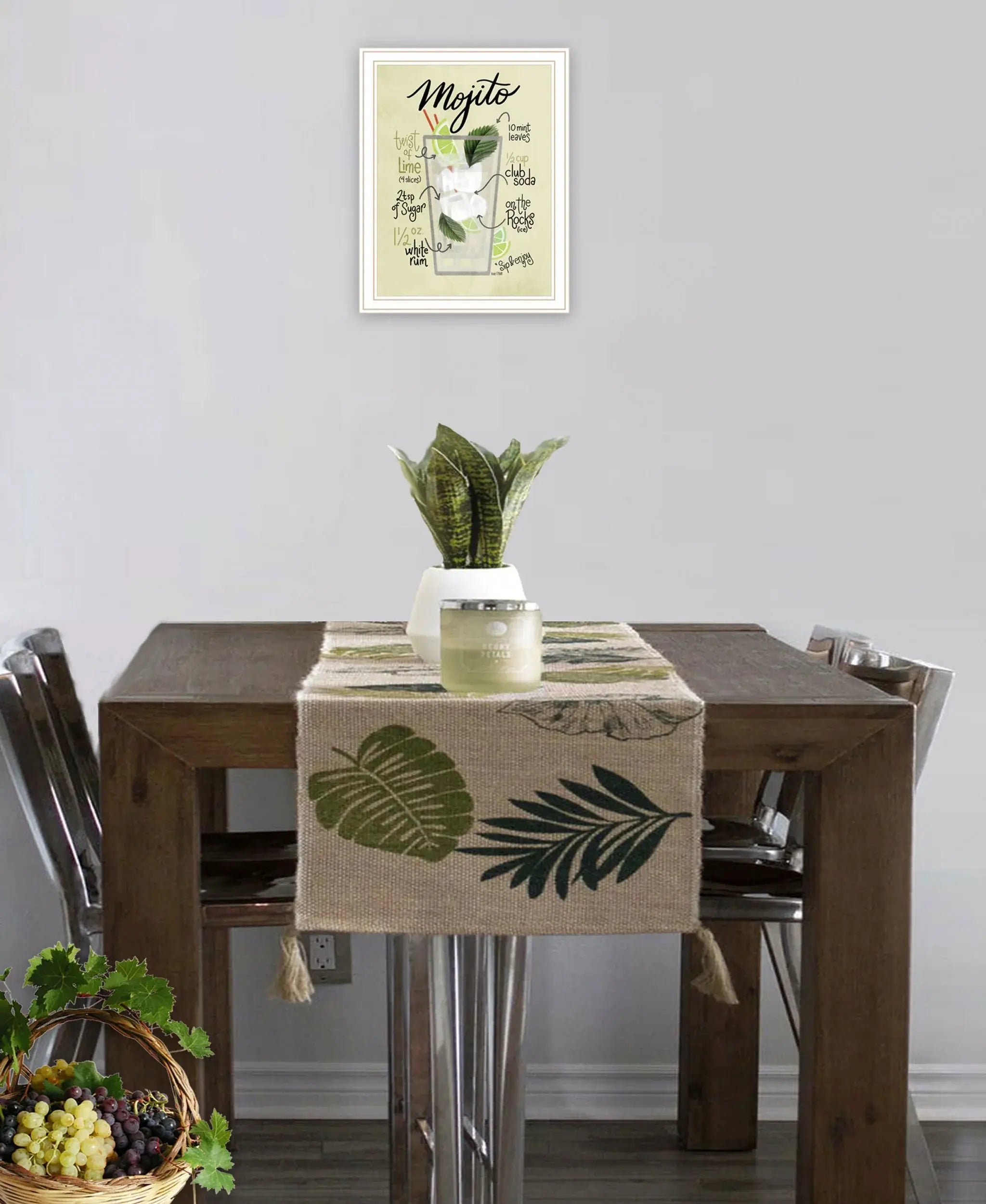 Mojito 2 White Framed Print Wall Art - Homeroots - Flyclothing LLC