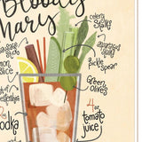 Bloody Mary 2 White Framed Print Wall Art - Homeroots