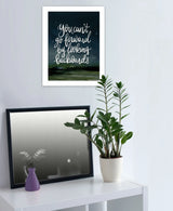 Go Forwards not Backwards 1 White Framed Print Wall Art - Homeroots - Flyclothing LLC