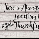 Always Thankful 1 Black Framed Print Wall Art - Homeroots