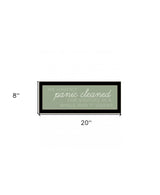 Panic Cleaned 3 Black Framed Print Wall Art - Homeroots - Flyclothing LLC