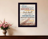 Hey Batter Batter 3 Black Framed Print Wall Art - Homeroots - Flyclothing LLC