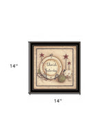 Cherish Yesterday 2 Black Framed Print Wall Art - Homeroots - Flyclothing LLC