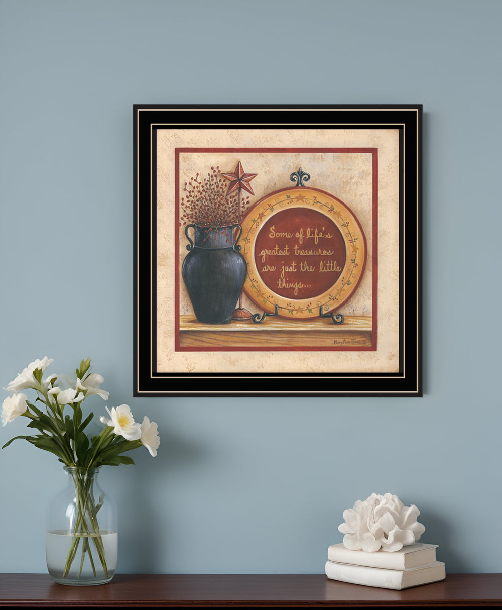 Greatest Treasures 2 Black Framed Print Wall Art - Homeroots