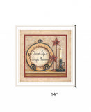 Simple Pleasures 4 White Framed Print Wall Art - Homeroots - Flyclothing LLC