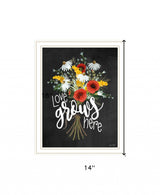 Tropical Sprig 1 White Framed Print Wall Art - Homeroots - Flyclothing LLC