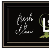 Laundry Fresh and Clean 1 Black Framed Print Bathroom Wall Art - Homeroots