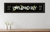 Laundry Fresh and Clean 1 Black Framed Print Bathroom Wall Art - Homeroots
