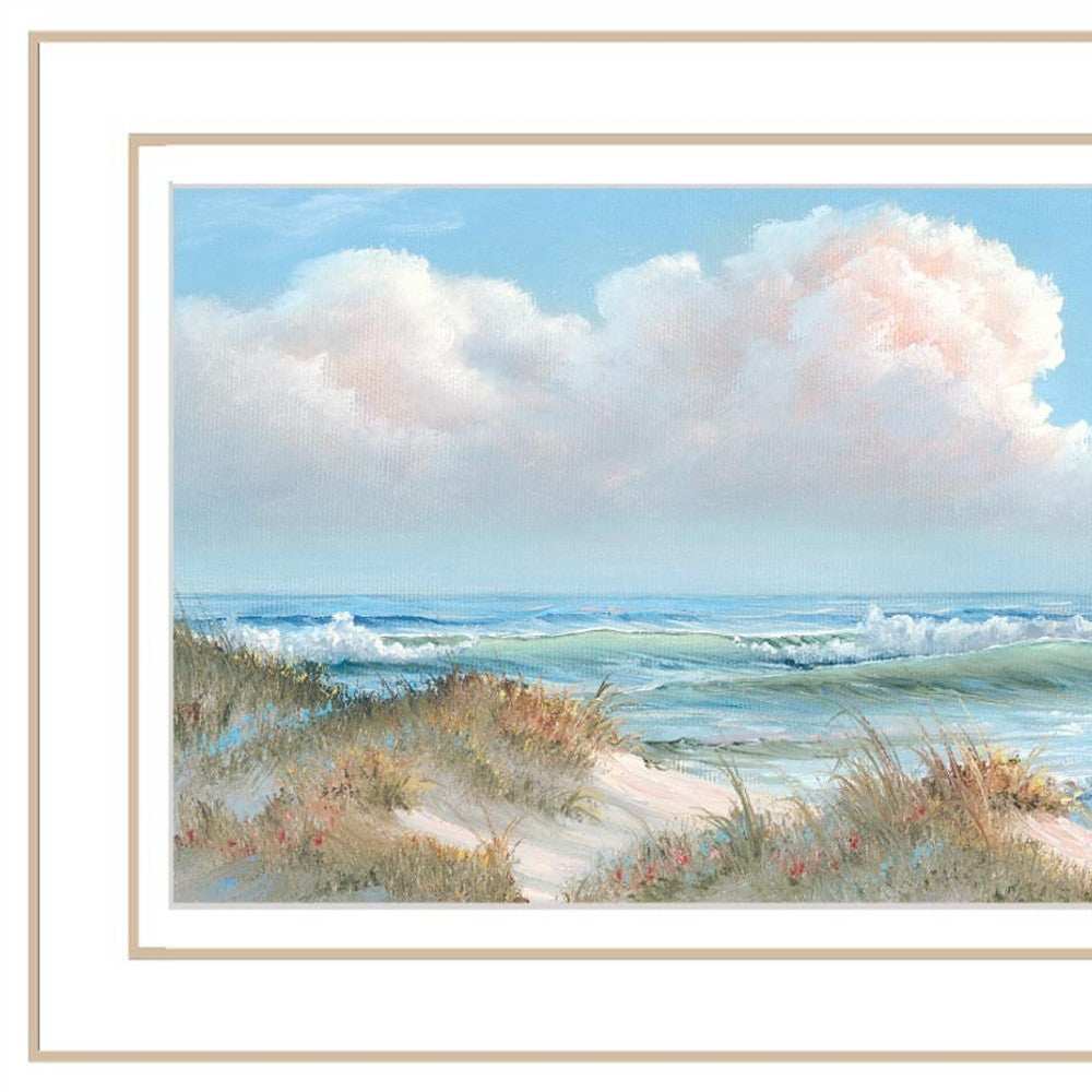 Seascape I 3 White Framed Print Wall Art - Homeroots - Flyclothing LLC