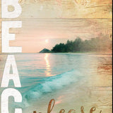 Beach Please 2 Black Framed Print Wall Art - Homeroots - Flyclothing LLC