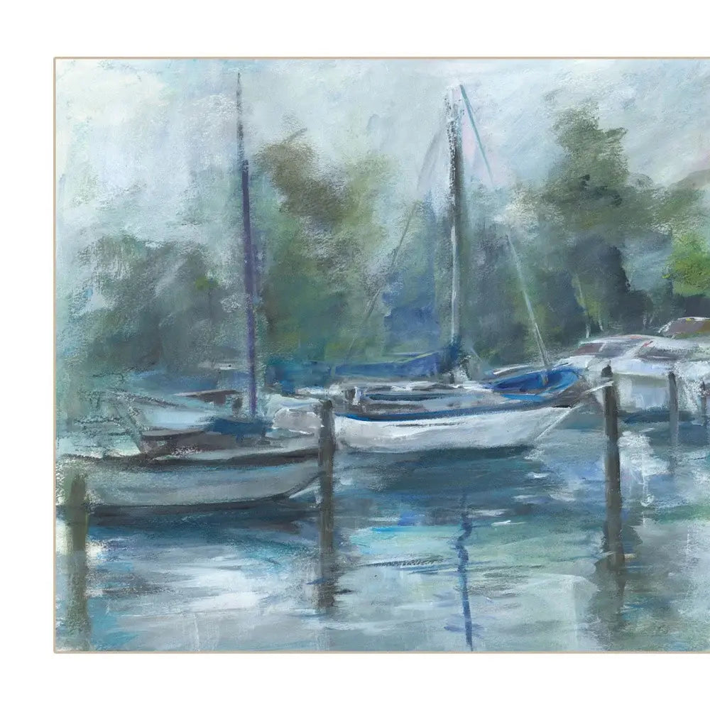 Lagoon 1 White Framed Print Wall Art - Homeroots - Flyclothing LLC