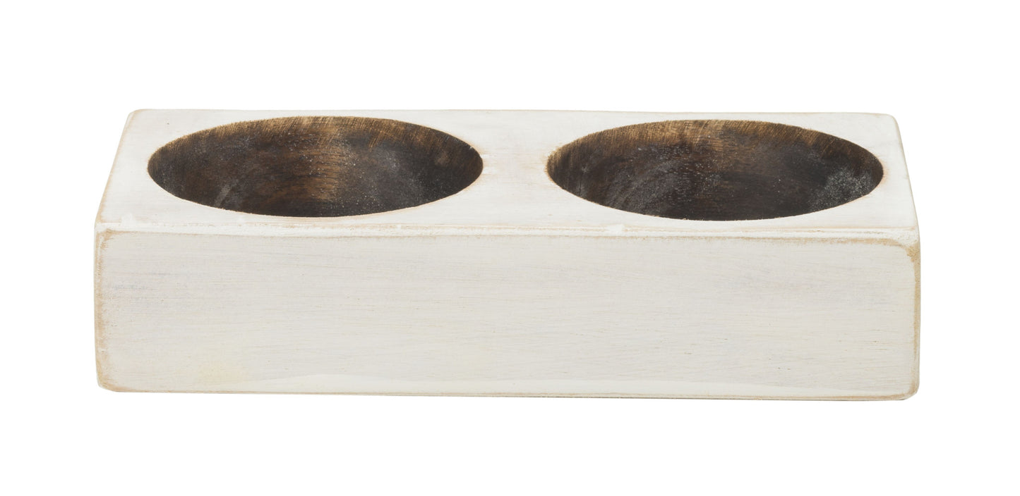 4" Wide Pillar Tabletop Votive Candle Holder - Homeroots - Flyclothing LLC