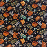 Rockmount Ranch Ware Gone Fishing Print Western Cotton Bandana - Rockmount Clothing - Flyclothing LLC