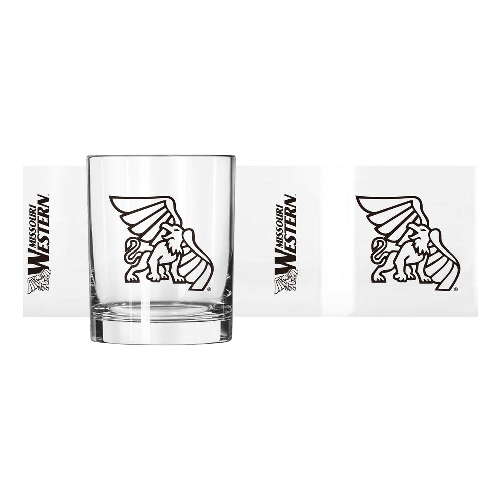 Missouri Western State 14oz Gameday Rocks Glass - Logo Brands - Flyclothing LLC