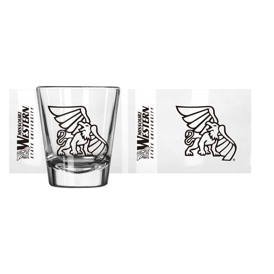 Missouri Western 2oz Gameday Shot Glass - Logo Brands - Flyclothing LLC
