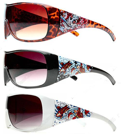 Tattoo Sunglasses - HB Sunglasses - Flyclothing LLC