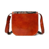 Astounding Ajrakh Ethnic Satchel - Classy Leather Bags - Flyclothing LLC