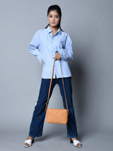 Mini Cute Quilted Crossbody Bag - Classy Leather Bags - Flyclothing LLC