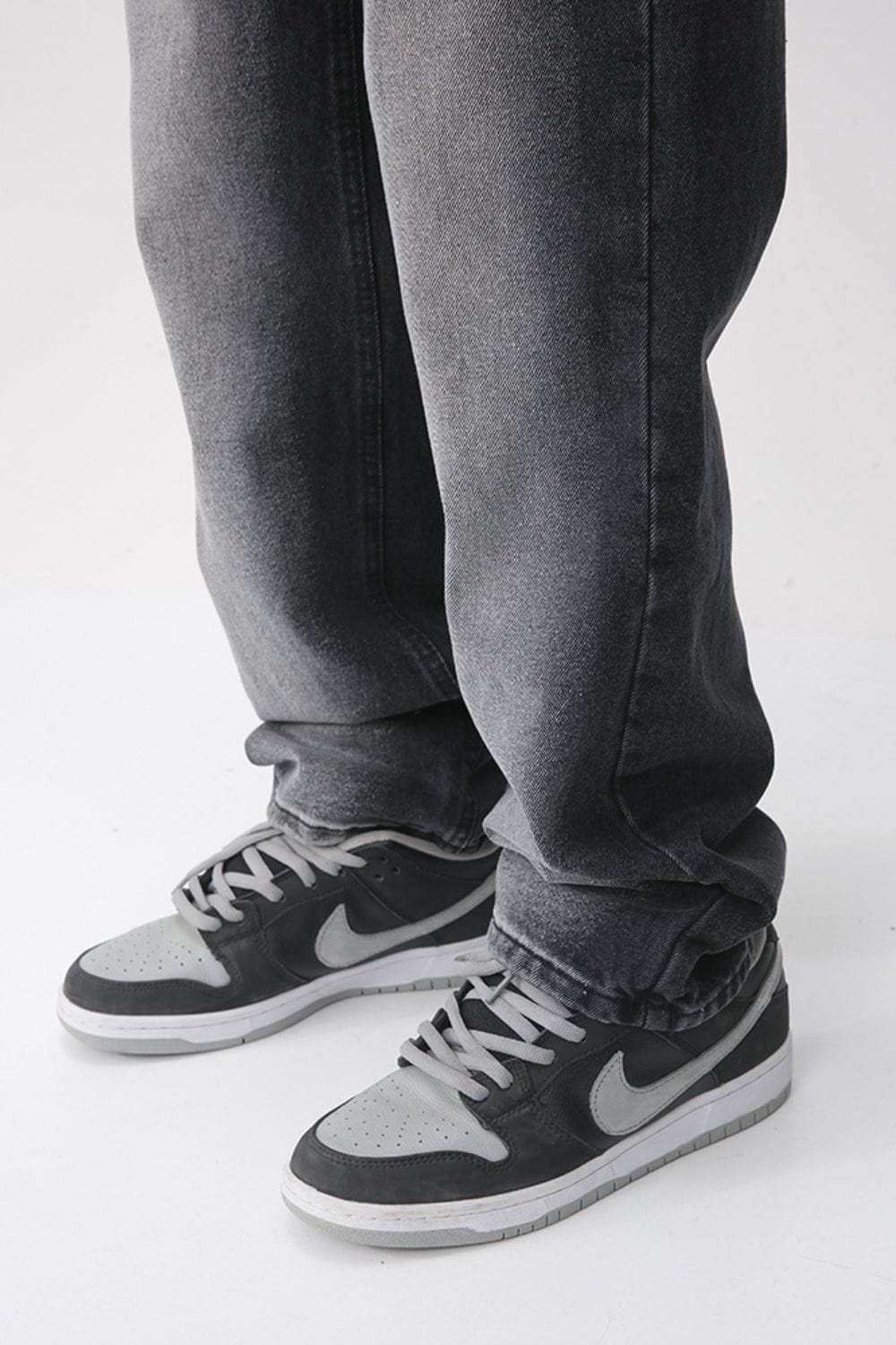 Men's Washed Straight Leg Jeans - Trendsi - Flyclothing LLC