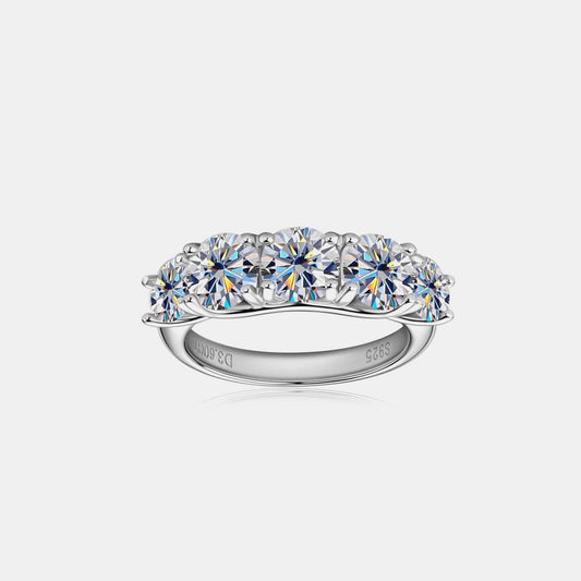 3.6 Carat Moissanite 925 Sterling Silver Ring - Trendsi