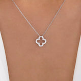 Clover Pendant Necklace - Trendsi - Flyclothing LLC