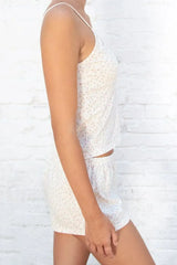 Printed V-Neck Cami and Shorts Set - Trendsi - Flyclothing LLC