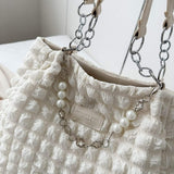Bubble Textured Tote Bag - Trendsi - Flyclothing LLC