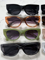 Cat Eye Polycarbonate Frame Sunglasses - Trendsi - Flyclothing LLC