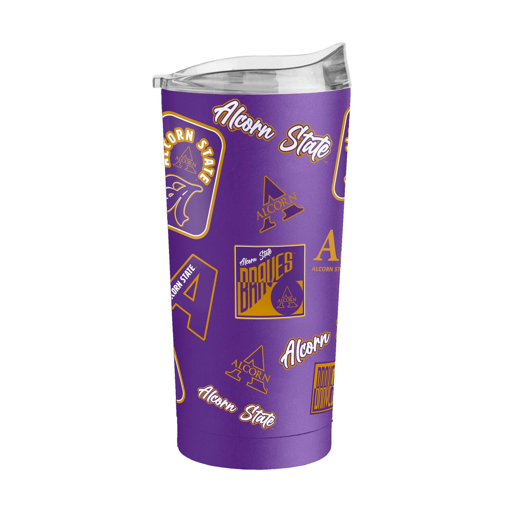 Alcorn State 20oz Dreamweave Powder Coat Tumbler - Logo Brands - Flyclothing LLC