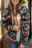 Zip Up Long Sleeve Jacket - Trendsi