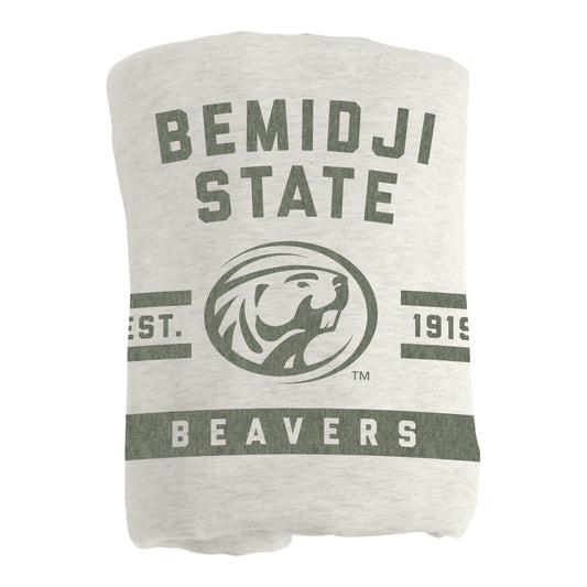 Bemidij State University Sublimated Sweatshirt Blanket - Logo Brands - Flyclothing LLC