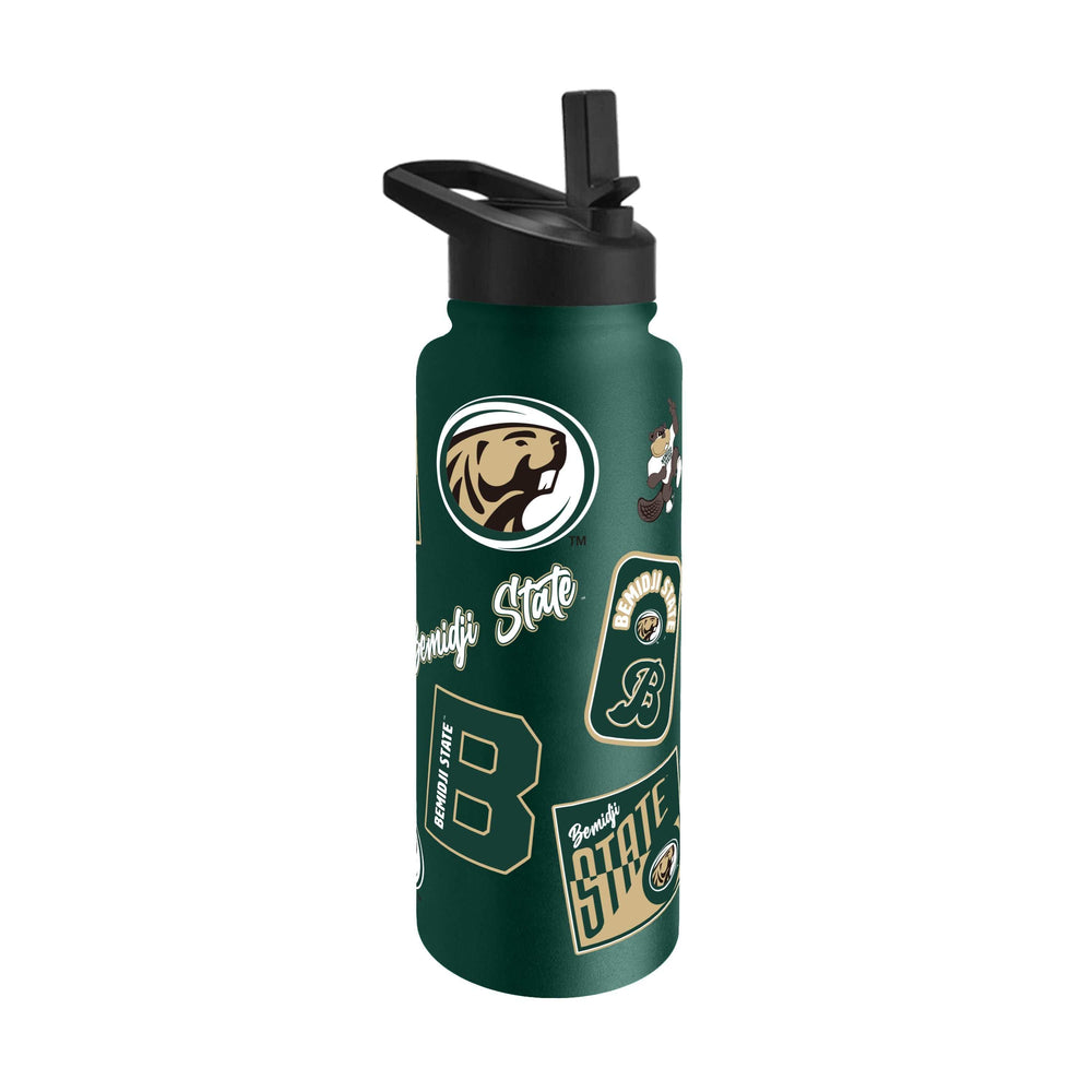 Bemidji State 34oz Dreamweave Quencher Bottle - Logo Brands - Flyclothing LLC