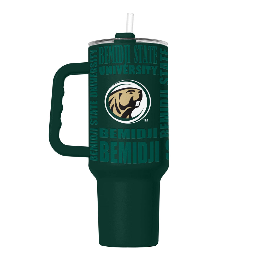 Bemidji State 40oz Replay Powder Coat Tumbler - Logo Brands - Flyclothing LLC