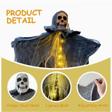 Halloween Decorations Horror Hanging Ghost Skull Skeleton Prop Perfect For Home Outdoor Yard Party Supplies Festival Decorations - My Store - Flyclothing LLC