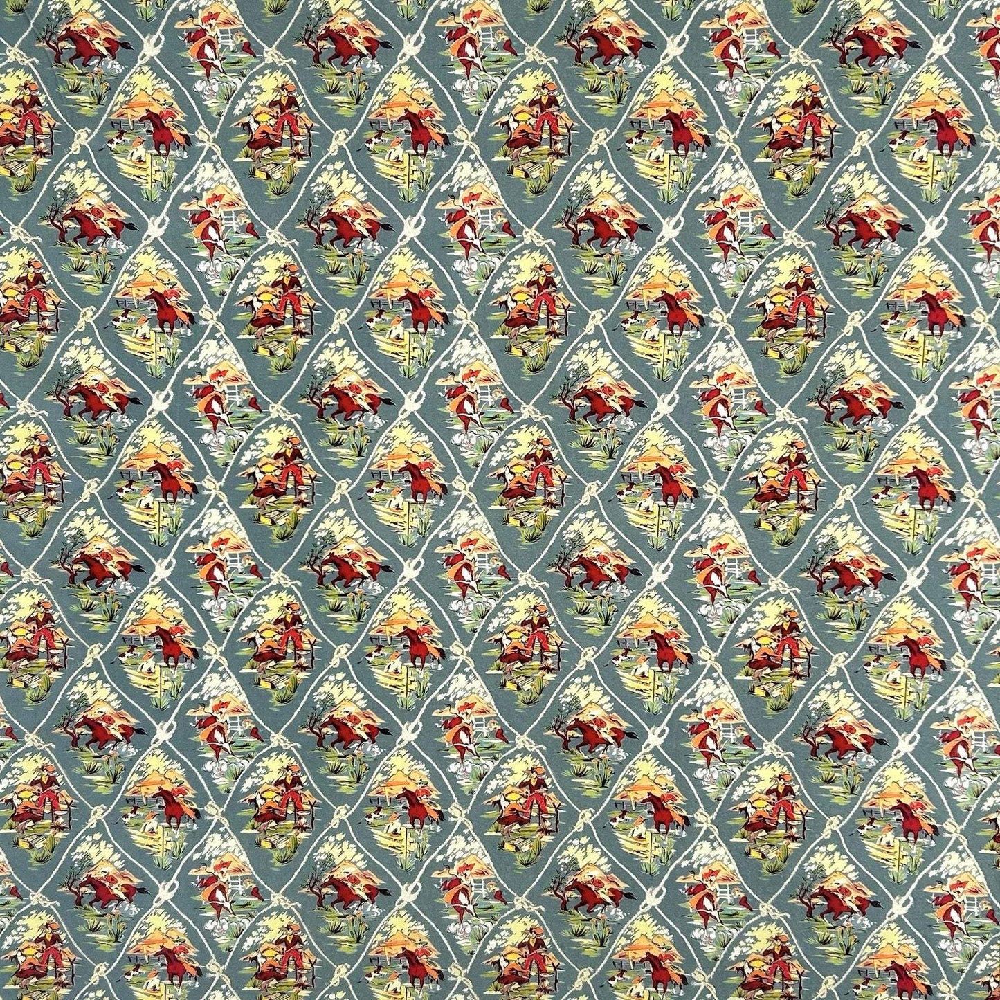 Rockmount Ranch Ware Vintage Western Cotton Bandana in Blue - Rockmount Clothing - Flyclothing LLC